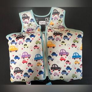 BOGLIA MULTICOLOR CHILDREN’S SWIM VEST FOR 3-6 YEARS (44#-66#)   LIKE NEW